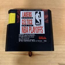 Lakers vs. Celtics and the NBA Playoffs box art for Sega Mega Drive